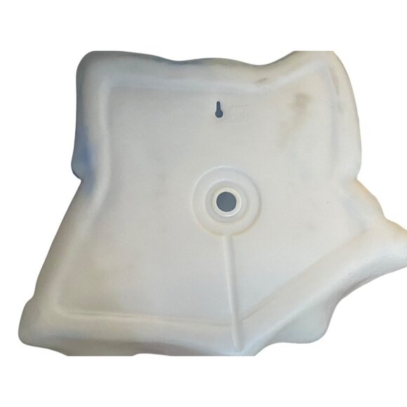 Vintage 1993 TPI Blow Mold Silver Bells With Blue Ribbon Bow Christmas Light - Picture 5 of 8